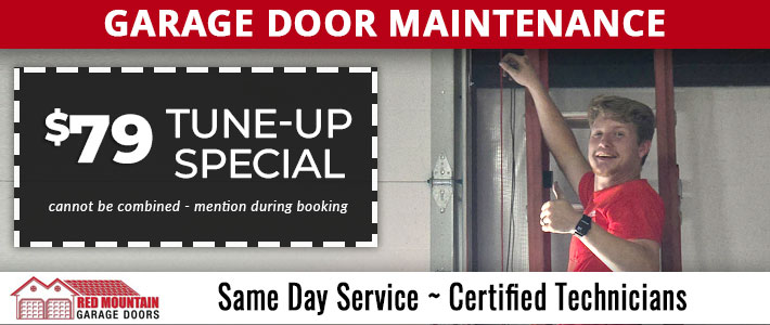 garage door maintenance in Huntsville